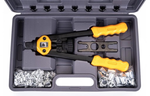 РУЧНАЯ ЗАКЛЕПКА-ГАЙКА НАБОР ЗАКЛЕПКИ M3-M12 125EL