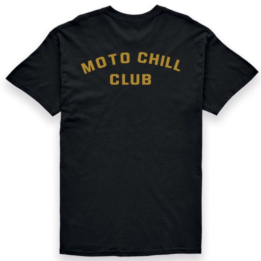 Koszulka BROGER MOTO CHILL CLUB BLACK GRATISY