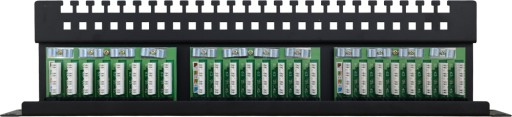 ПАТЧ-ПАНЕЛЬ кат.6 RP-U24V6 PULSAR 24 порта RJ45