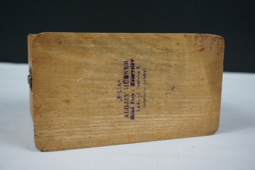 Львовская шкатулка Алоизы Хюбнера, карточная шкатулка, 1918 г.