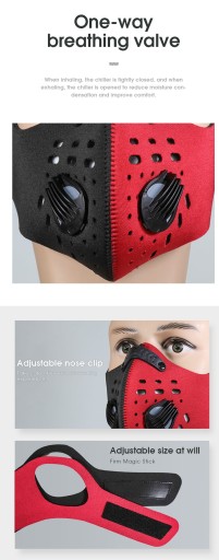 GLORSUN SPORTS АНТИСМОГОВАЯ МАСКА + 2 ФИЛЬТРА