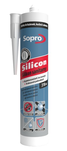 Silikon Sopro 15 szary 310 ml