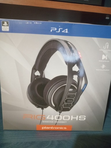Гарнитура Plantronics RIG 400HS PS4 черная