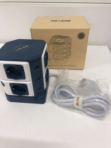 ЗАРЯДНАЯ СТАНЦИЯ ДОКЦИЯ POWER TOWER 8 РОЗЕТОК BESTEK EFFICIENT 3600W PRO