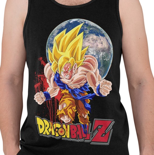 TANK TOP DRAGONBALL GOKU BLOOD