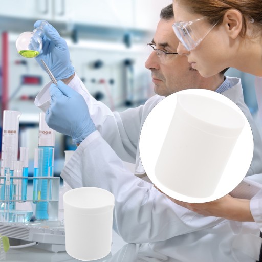 Zlewka laboratoryjna biała