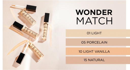 Консилер Eveline Wonder Match 10 Светлый Ваниль
