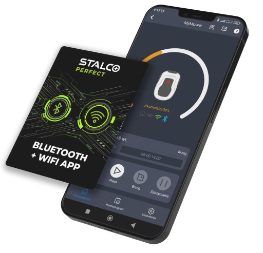 РОБОТ-КОСИЛКА АВТОМАТИЧЕСКАЯ КОСИЛКА 600 м2 STALCO 3