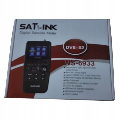 Измеритель спутникового сигнала Satlink WS-6933