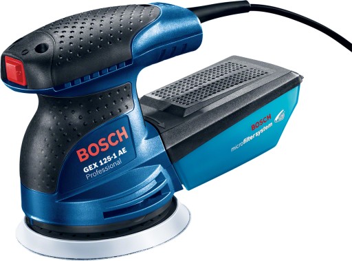 ЭКСЦЕНТРИЧЕСКАЯ ШЛИФОВАЛЬНАЯ МАШИНА BOSCH GEX 125-1 AE 250W