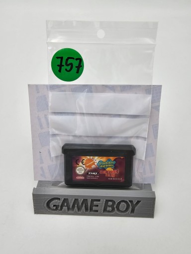 GAME BOY ADVANCE ГУБКА БОБ Квадратные штаны FREZE FRAME FRENZY ORIGINAL