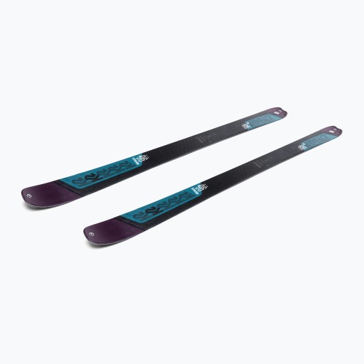 Женские лыжные туристические лыжи K2 Wayback 96 W, синие и фиолетовые, 163 см