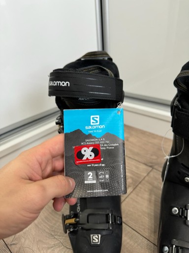 ГОРНОЛЫЖНЫЕ БОТИНКИ SALOMON S PRO 90 Вт НОВЫЕ 23–23,5 СМ 36–37