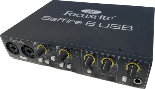 Аудиоинтерфейс Focusrite Saffire 6 USB 2.0