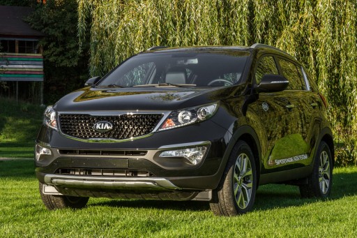 KIA SPORTAGE III SL 2010-2015 НАКЛАДКИ НА БАМПЕРЫ ВЫХЛОПНЫЕ