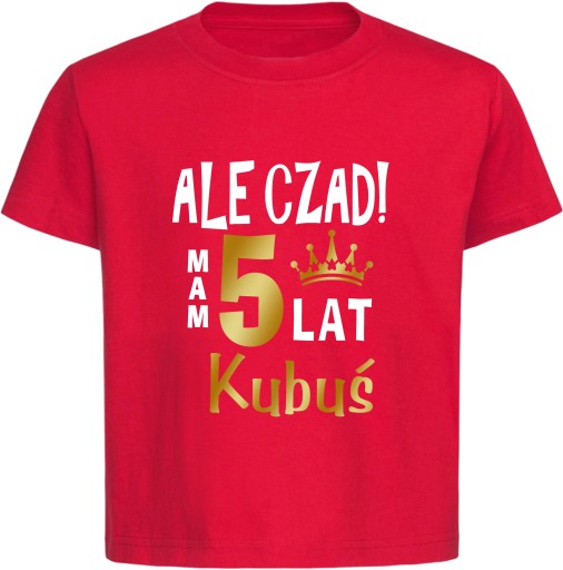 Футболка But Chad I'm 5 years old, NAME, mix colors r. 128