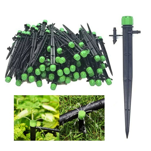 Kroplownik z Regulacja Przepływu 0-70L/H - 100 szt