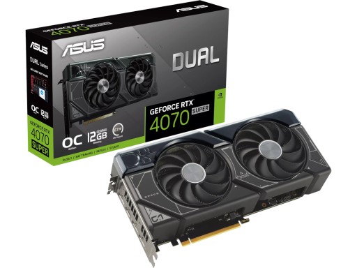 ASUS Dual GeForce RTX 4070 SUPER OC 12 ГБ GDDR6X