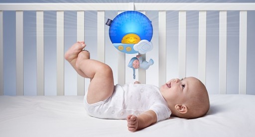 Панель для кроватки Chicco Sunset синяя