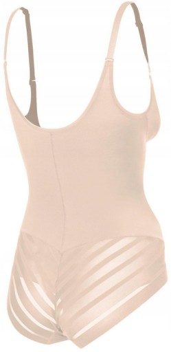 JULIMEX BODY WYSZCZUPLAJĄCE POD BIUST 119 BEŻ- 2XL