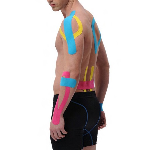 TEJP КИНЕЗИОЛОГИЧЕСКАЯ ЛЕНТА ДЛЯ ЛИЦА, КОЛЕН, ТЕМНО-СИНЯЯ, 2,5 СМ, FIT.ME
