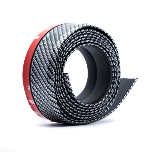 CARBON DOKŁADKA GUMOWA DO ZDERZAKA 2.5M CARBONOWA