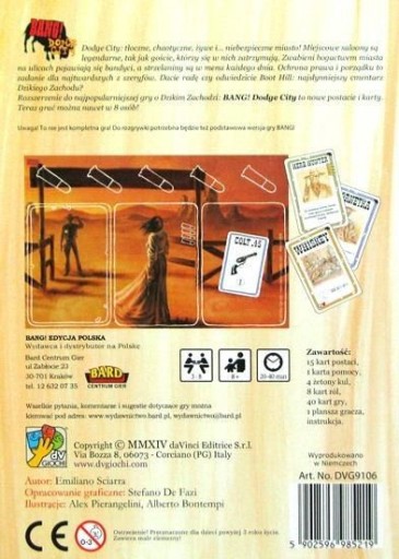 ХЛОПНУТЬ! Dodge City: расширение с новыми персонажами, картами и ролями