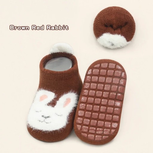 Носки носки Socks Slippers против скольжения хлопок толстый Terry Abs 98-104