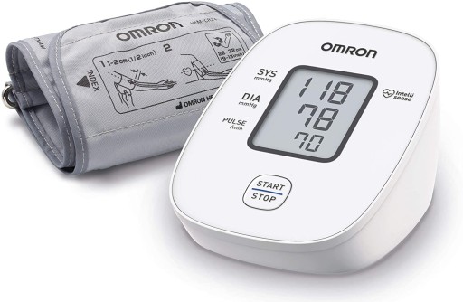 Электронный тонометр Omron X2 M2 Basic на плече