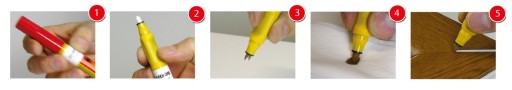 Ручка KANTEN-FIX ОКНО ВЕКА СП. - Умбра ультраматовая