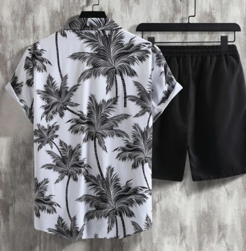 SHEIN ЛЕТНИЙ МУЖСКОЙ КОМПЛЕКТ, XXL ВЫКРОЙКА 1V9B