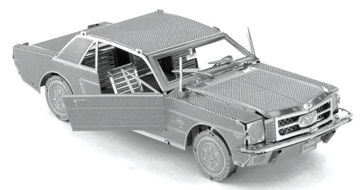 Металлическая Земля Ford Mustang 1965 Металлическая Модель