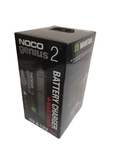 NOCO GENIUS 2 2A 6V 12V Интеллектуальное зарядное устройство