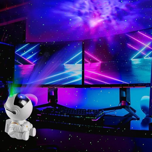 Светодиодный проектор Sky Projector Astronaut для детей пилот A2778