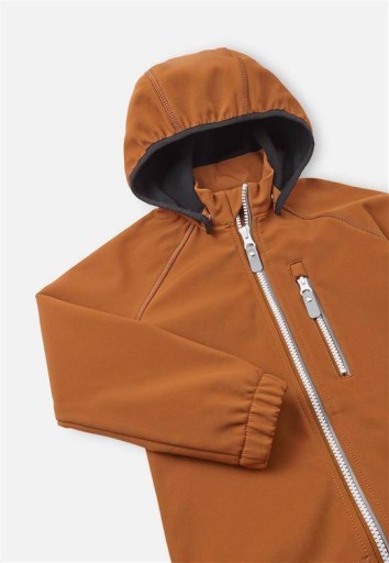 Куртка Reima Softshell, Vantti, Коричневый, унисекс
