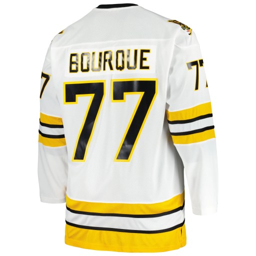 Мужская белая футболка Boston Bruins Big & Tall Captain Patch