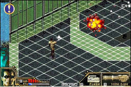 Терминатор 3 — игра для консоли Nintendo Game boy Advance — GBA.