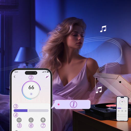 Sowiody Vibrating Dildo Клиторальные вибраторы для женщин, управляемые через приложение