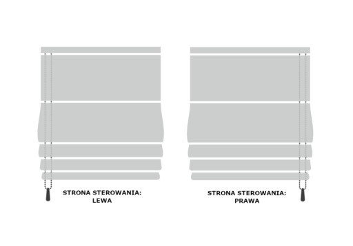Roleta rzymska gotowa 90x100 cm na wymiar