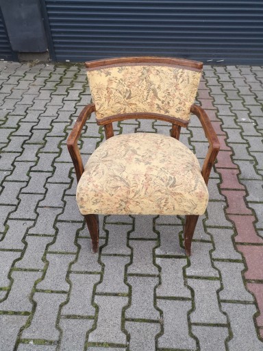 4 стула + кресло - арт-деко - винтажный дизайн - Thonet