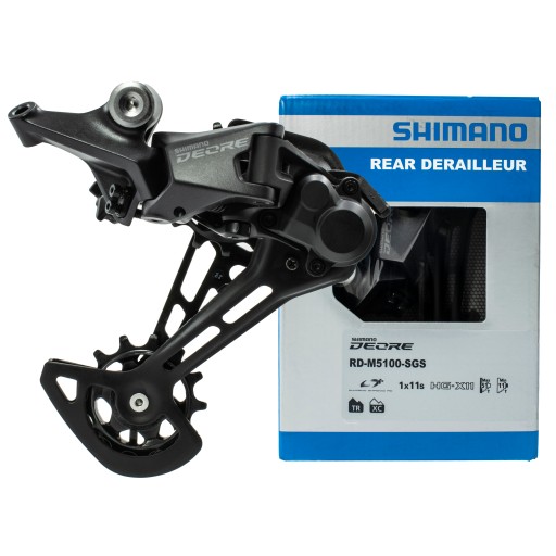 Задний переключатель Shimano Deore M5100 SGS 1x11 скоростей Shadow RD+ 51T