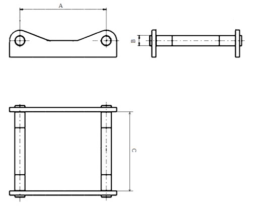 Быстроразъемный разъем CAT 428B, 432B, 428C, 432C, 442C
