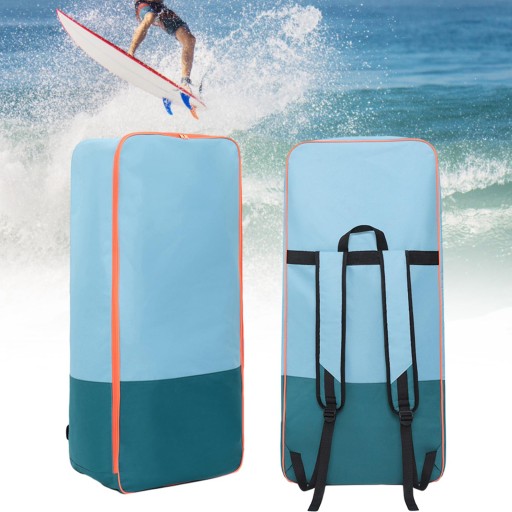 Nadmuchiwany stojak do przenoszenia plecaka na paddleboard Uniwersalny surfing pomarańczowy