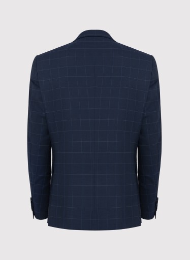 Szaro-niebieska casualowa marynarka męska PAKO LORENTE 176/62