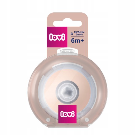 СОСККА DYNAMIC FEEDING LOVI MAMMAFEEL 6M+ MEDIUM 1 ШТ. 18/733