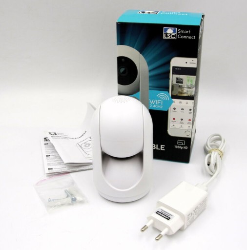 ВНУТРЕННЯЯ ПОВОРОТНАЯ IP-КАМЕРА WIFI МОНИТОРИНГ ЭЛЕКТРОННАЯ НЯНЯ HD LSC