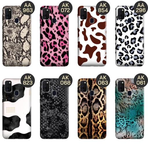 ETUI DO SAMSUNG GALAXY M21 WZORY CĘTKI ŁATKI OBUDOWA POKROWIEC CASE