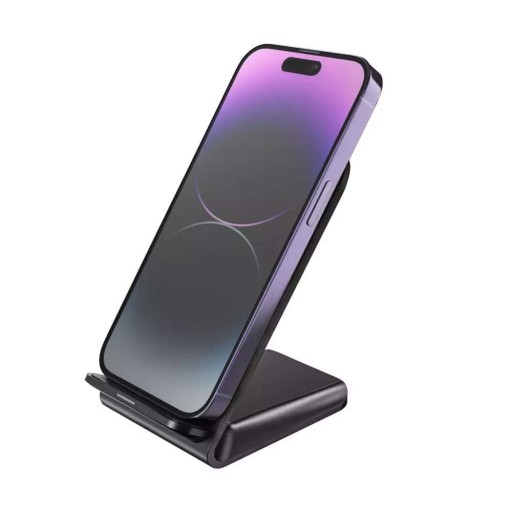 ЗАРЯДНАЯ СТАНЦИЯ QI ДЛЯ IPHONE 14 13 12 11 X XR 15 Вт