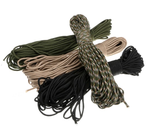 PARACORD 550 ORIGINAL 7-ЖИЛЬНЫЙ ЧЕРНЫЙ КАБЕЛЬ 30м