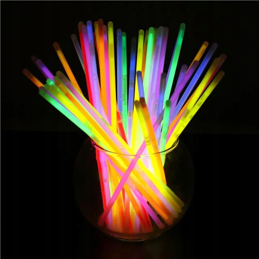 100 sztuk Glow Sticks Fluorescencja Light Stick